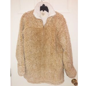Fuzzy Sherpa Jacket